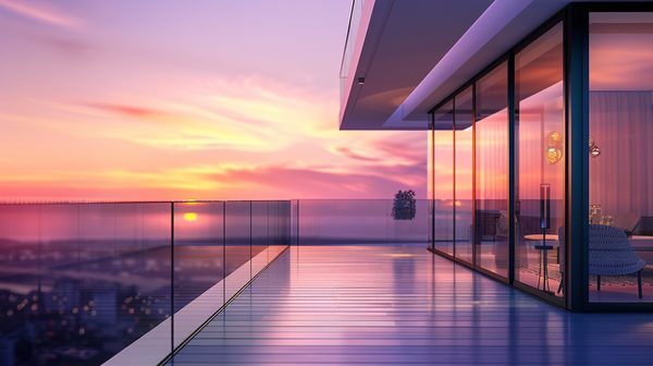 Sécurité et style : optez pour un garde corps en verre